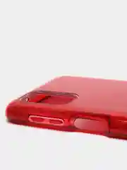 Красный чехол с блестками для Samsung M31S