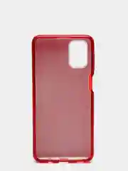 Красный чехол с блестками для Samsung M31S