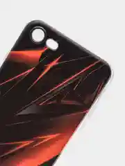 Красный силиконовый чехол на Apple iPhone 7/8/SE 2020/SE 2022 / Айфон 7/8 прозрачный, с рисунком