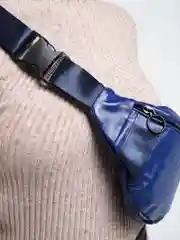Синий сумка на пояс