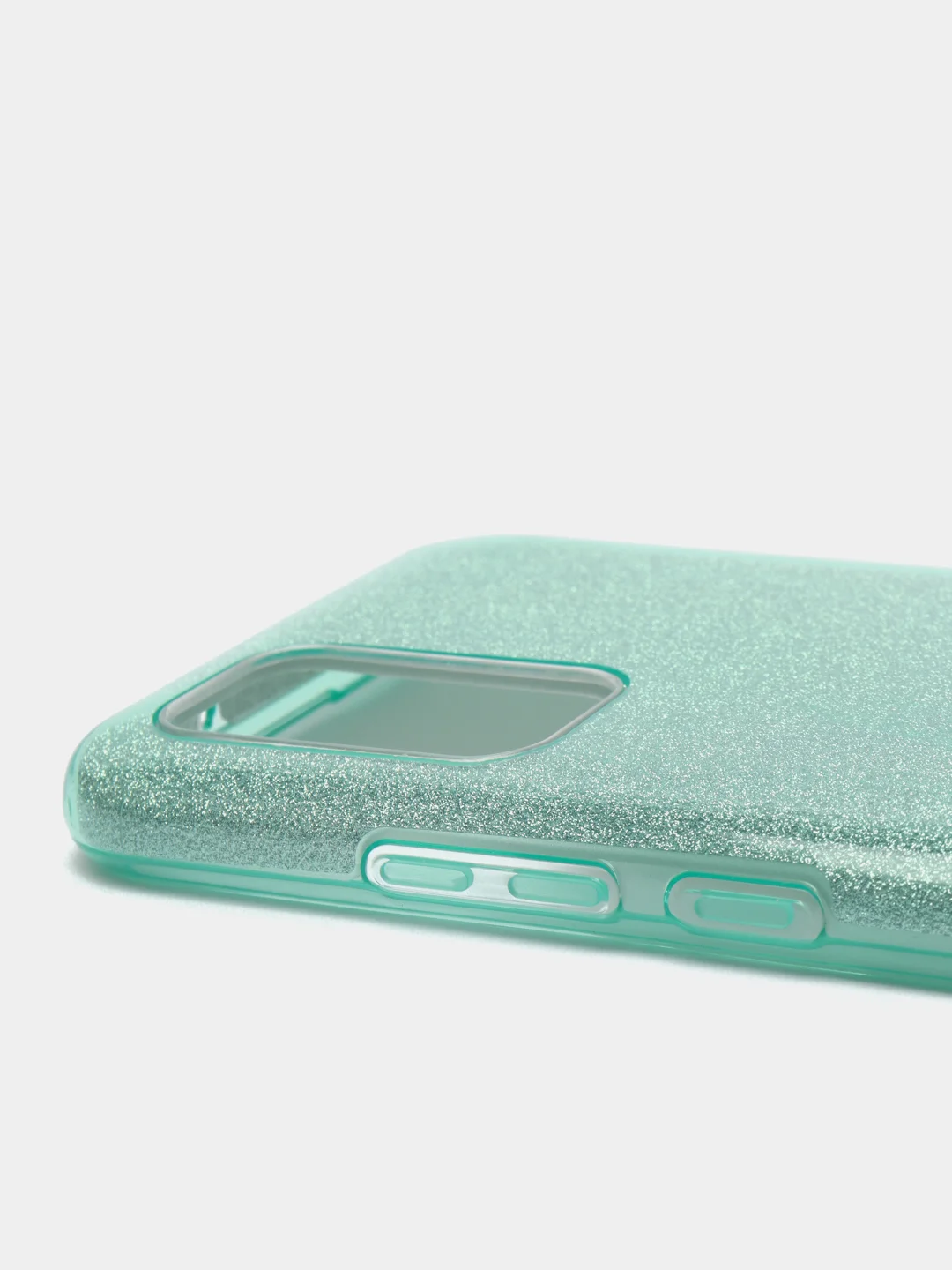 Бирюзовый чехол блестящий SAMSUNG A02S,M02S