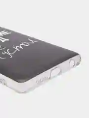 Тёмно-коричневый силиконовый чехол на Xiaomi Poco X3/X3 Pro / Сяоми Poco X3/Х3 Про прозрачный, с рисунком