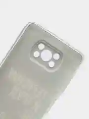 Тёмно-коричневый силиконовый чехол на Xiaomi Poco X3/X3 Pro / Сяоми Poco X3/Х3 Про прозрачный, с рисунком