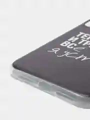 Тёмно-коричневый силиконовый чехол на Apple iPhone 11 / Айфон 11 прозрачный, с рисунком, защита камеры