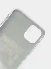 Тёмно-коричневый силиконовый чехол на Apple iPhone 11 / Айфон 11 прозрачный, с рисунком, защита камеры