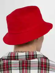 Красный панама унисекс с вышивкой, разные цвета