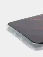 Красный силиконовый чехол на Apple iPhone XR / Айфон XR прозрачный, с рисунком, защита камеры