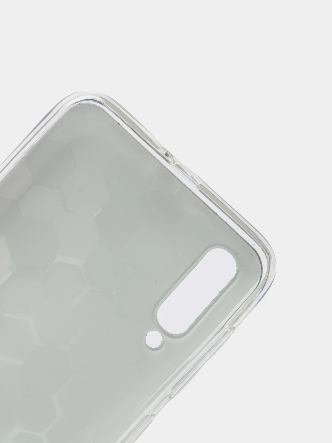 Бирюзовый силиконовый чехол на Samsung Galaxy A50/A30s / Самсунг А50/А30s прозрачный, с рисунком