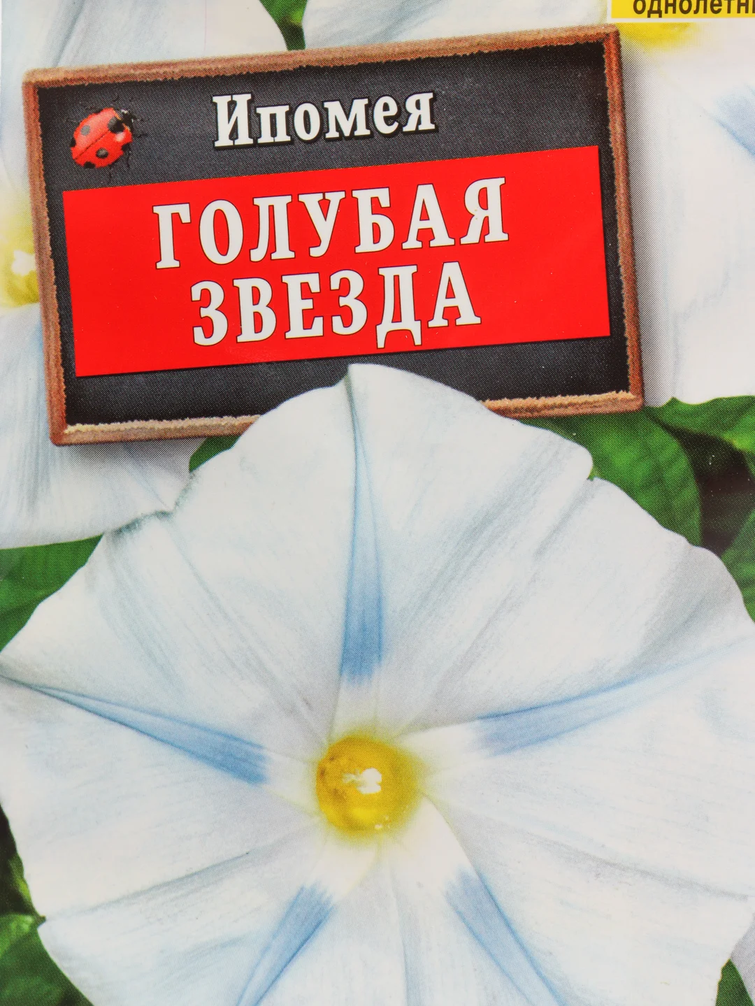Семена Ипомея "Голубая звезда" набор 1, 3, 5 уп