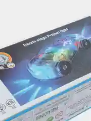 Лазурный машинка с шестеренками, 3+
