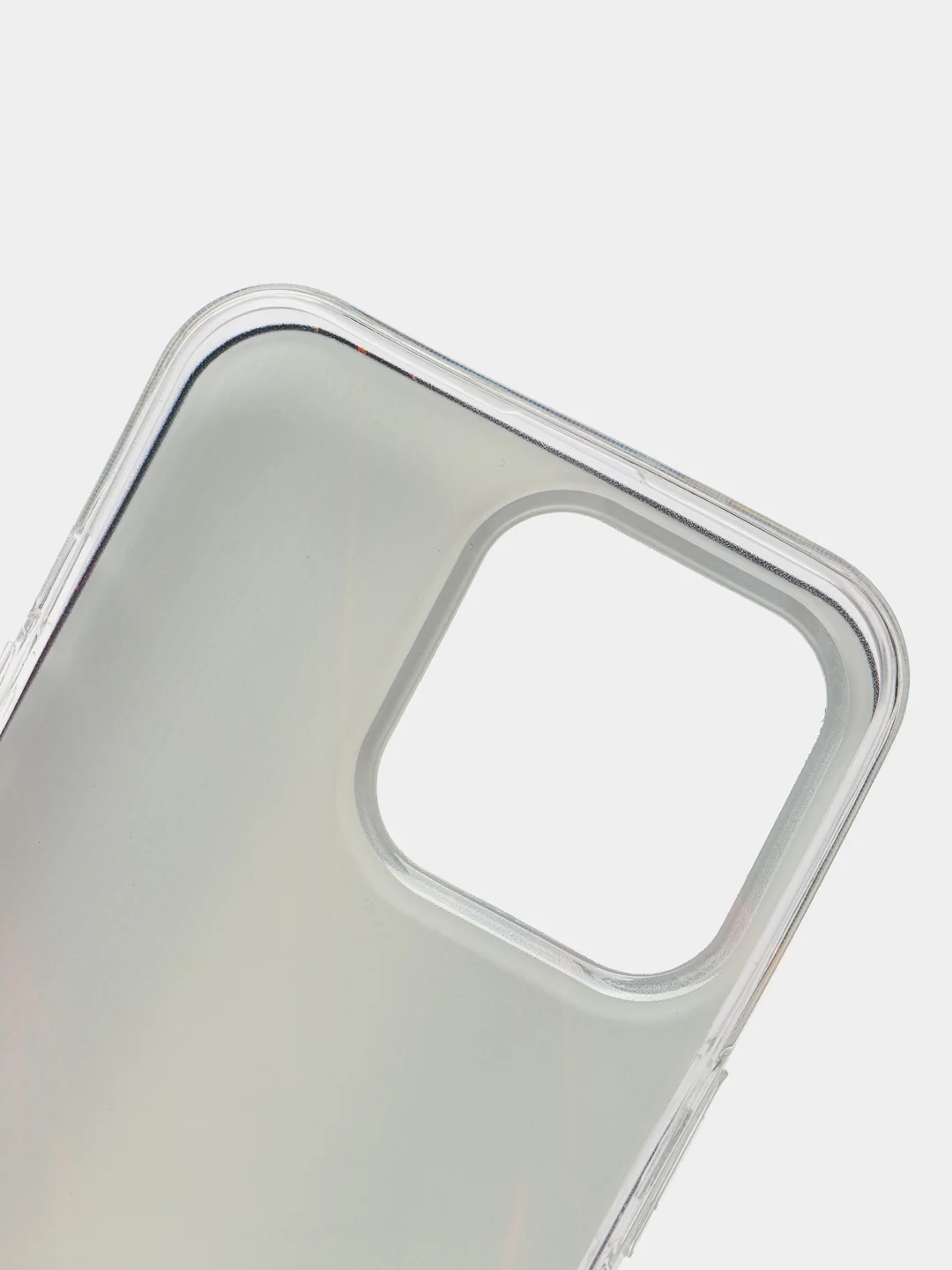 Красный силиконовый чехол на iPhone 13 Pro/Айфон 13 Pro прозрачный, с рисунком, защита камеры