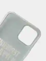 Тёмно-коричневый силиконовый чехол на Apple iPhone 12/12 Pro / Айфон 12/12 Pro прозрачный, с рисунком