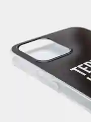 Тёмно-коричневый силиконовый чехол на Apple iPhone 12/12 Pro / Айфон 12/12 Pro прозрачный, с рисунком