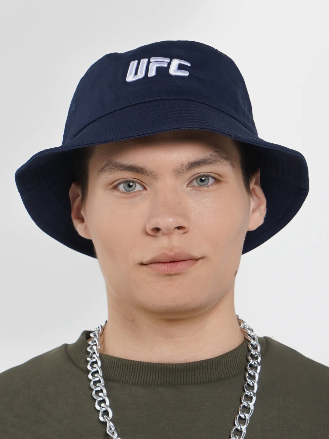 Темно-синий панама с вышивкой UFC, унисекс, разные цвета