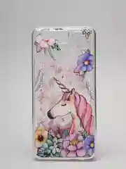 Розовый чехол накладка Honor 9