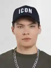 Темно-синий бейсболка унисекс с вышивкой Icon, разные цвета