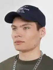 Темно-синий бейсболка с вышивкой, унисекс, разные цвета