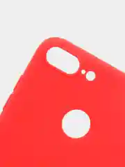 Красный чехол силиконовый для Huawei Honor 9 Lite ( Хонор 9 лайт )