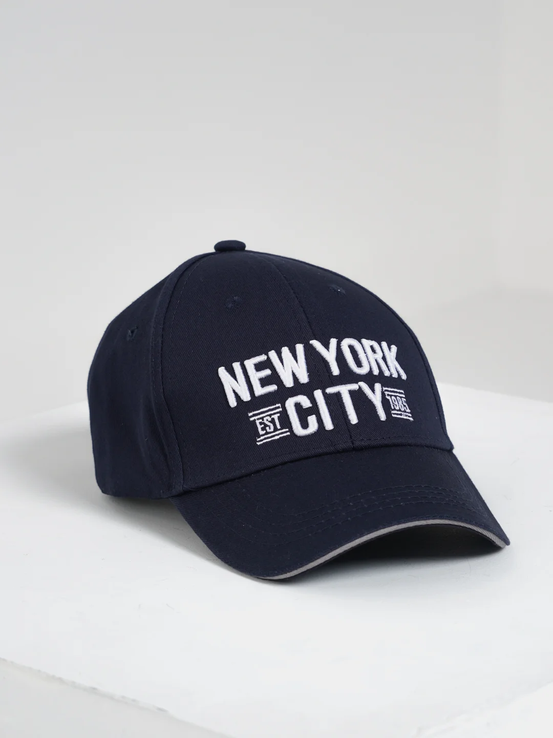 Темно-синий бейсболка с вышивкой New York City, унисекс, разные цвета