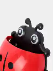 Алый держатель для зубных щёток