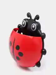 Алый держатель для зубных щёток