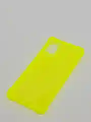 Лимонный чехол прозрачный Samsung Galaxy A51,Samsung Galaxy A12/M12 противоударный плотный неоновый