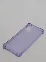 Лавандовый чехол прозрачный Samsung Galaxy A51,Samsung Galaxy A12/M12 противоударный плотный неоновый
