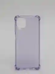 Лавандовый чехол Samsung Galaxy A12 Противоударный силиконовый чехол с защитой камеры