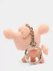 Кораллово-розовый брелок детский Энимэл зверушки