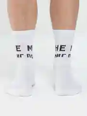 Носки с принтом "Мне пофиг"