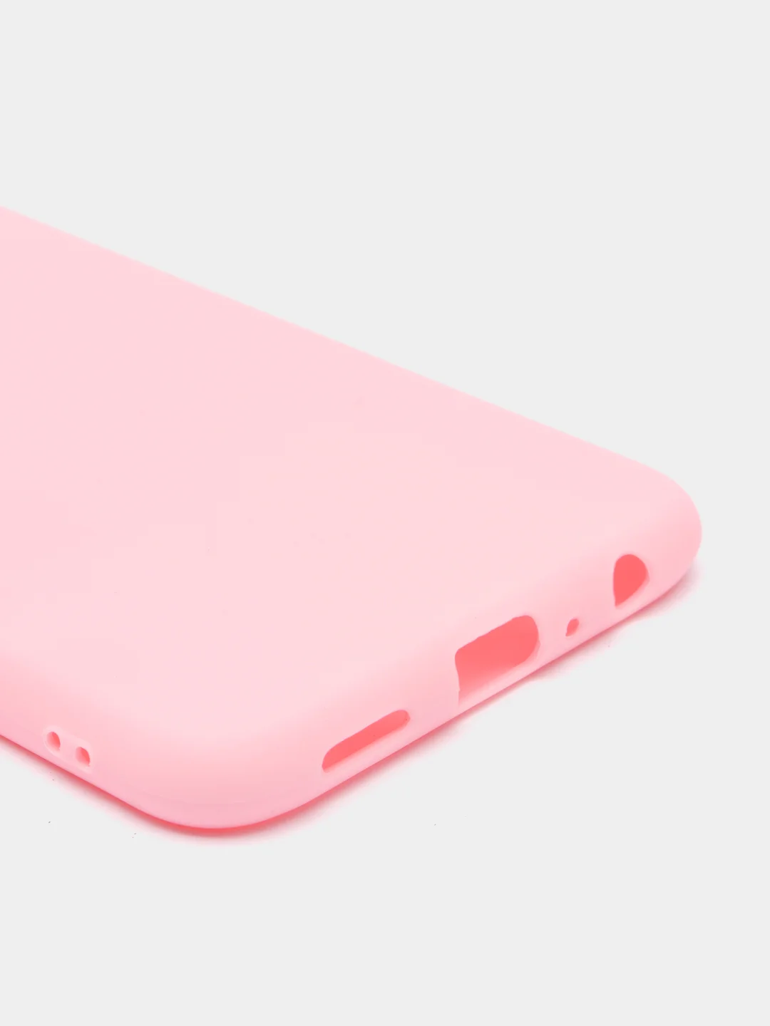 Розовый чехол Honor 8x силиконовый