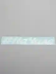 Серый наклейка на авто Улыбнись