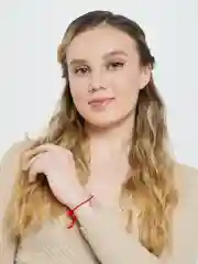 Манго браслет  Красная нить с подвеской