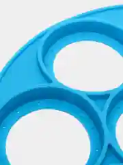 Лазурный силиконовая форма для оладий и яичницы Круг