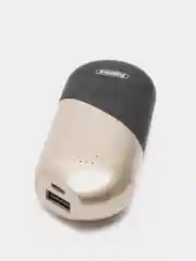 Золотой мобильный аккумулятор (PowerBank) REMAX Capsule RPL-22 5000 mAh