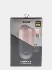 Розовый мобильный аккумулятор (PowerBank) REMAX Capsule RPL-22 5000 mAh