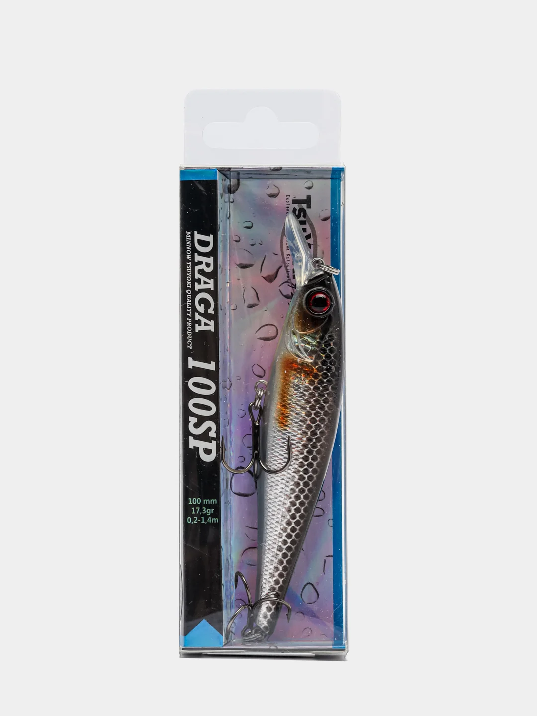 Угольный воблер TsuYoki Draga 100SP