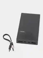 Черный мобильный аккумулятор (PowerBank) REMAX Thoway RPP-55 10000 mAh