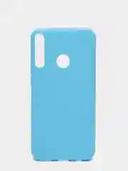 Голубой чехол Huawei Honor 9C, P40 Lite E, Хонор 9С, П40 Лайт Е силиконовый, цветной, матовый
