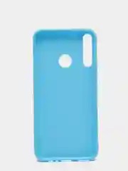 Голубой чехол Huawei Honor 9C, P40 Lite E, Хонор 9С, П40 Лайт Е силиконовый, цветной, матовый