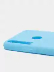 Голубой чехол Huawei Honor 9C, P40 Lite E, Хонор 9С, П40 Лайт Е силиконовый, цветной, матовый