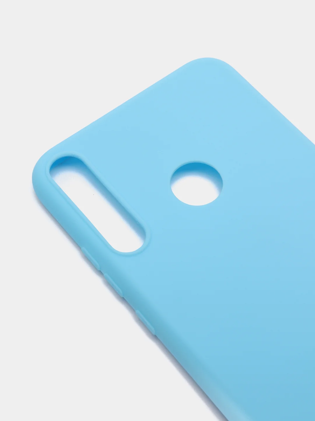 Голубой чехол Huawei Honor 9C, P40 Lite E, Хонор 9С, П40 Лайт Е силиконовый, цветной, матовый