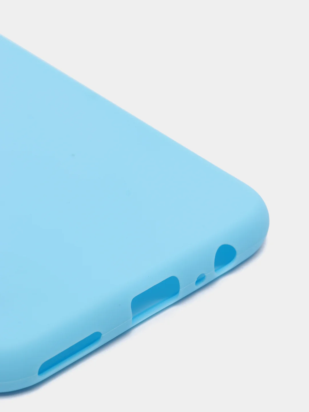 Голубой чехол Huawei Honor 9C, P40 Lite E, Хонор 9С, П40 Лайт Е силиконовый, цветной, матовый