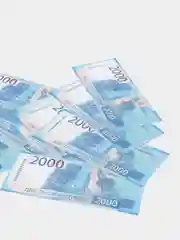 Синий пачки и набор сувенирных денег / Деньги для игры в магазин / Сувенирные деньги