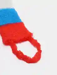 Мочалка "Флаг" с ручками, массажная.