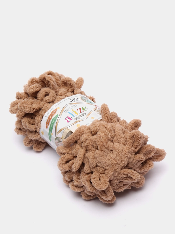 Пряжа Alize puffy петельки большие, 100% микрополиэстр, 100 гр 9,5 м