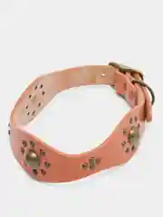 Ошейник и поводок для собак из натуральной кожи