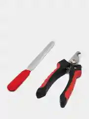 Красный когтерезка для домашних животных