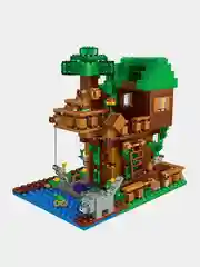 Алый конструктор майнкрафт, дом на дереве, деревня Minecraft, дракон, остров сокровищ, крепость