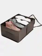 Кофр для обуви 34 х 48 х 20 см, 4 ячейки, Прага
